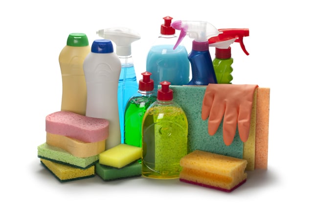 Cleaning products to manage allergies
